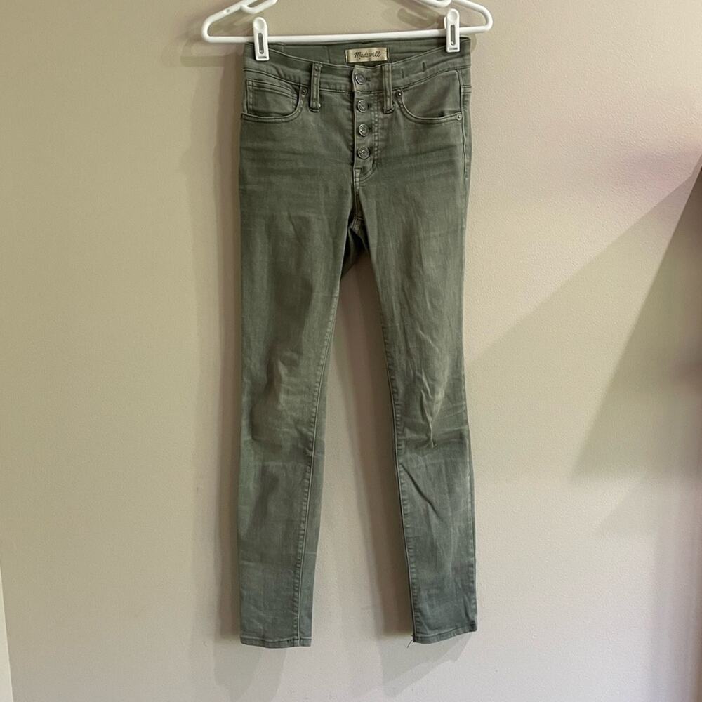 Madewell 9” High Rise Skinny Jeans